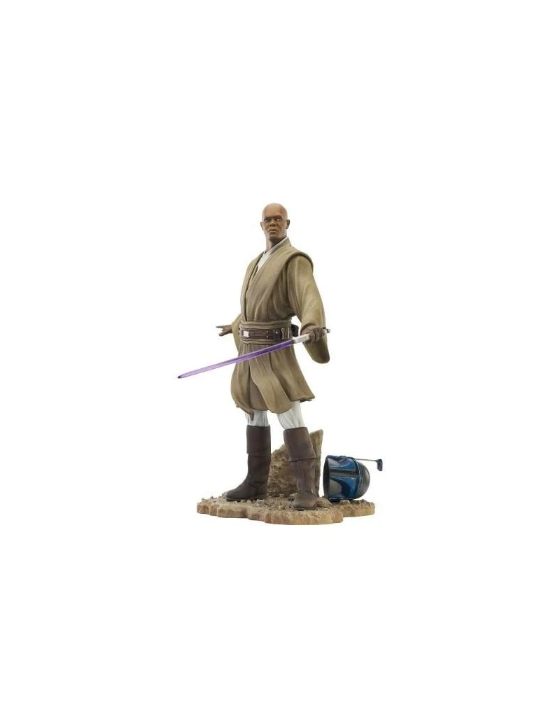 STAR WARS - Mace Windu - Statuette Premier Collection 28cm 1 - Culture-Pop-France STAR WARS - Mace Windu - Statuette Premier Collection 28cm 1 - Culture-Pop-France