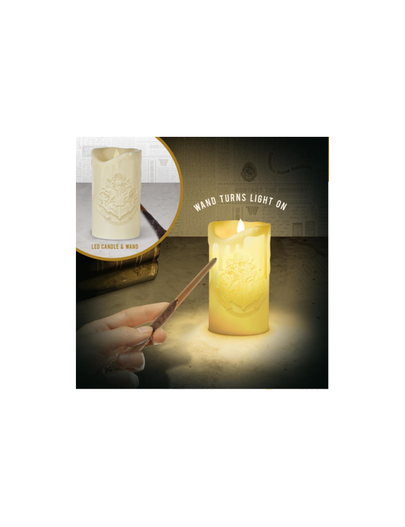 HARRY POTTER - Lumière de bougie - Lampe avec baguettes de contrôle