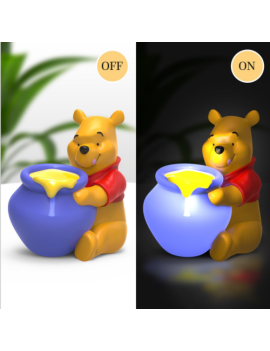 WINNIE L'OURSON - Winnie - Lampe 15cm Paladone 1 - Culture-Pop-France