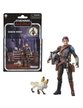 STAR WARS AHSOKA - Sabine Wren - Figurine Vintage Collection 10cm Hasbro 1 - Culture-Pop-France