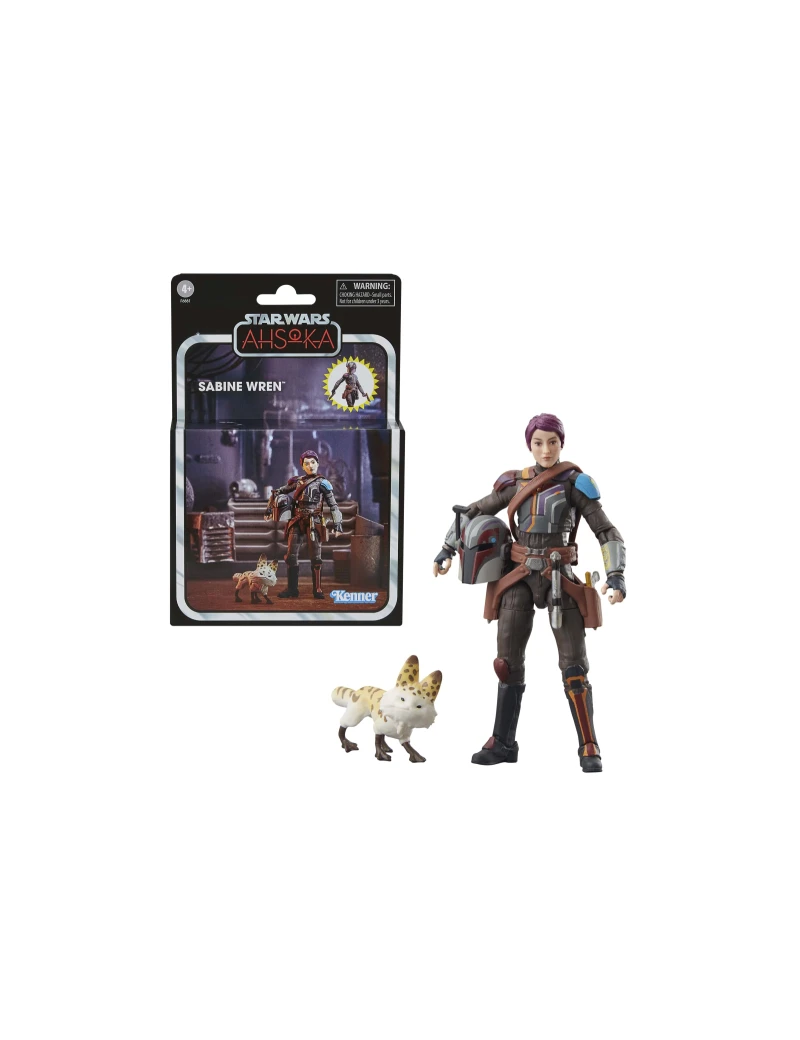 STAR WARS AHSOKA - Sabine Wren - Figurine Vintage Collection 10cm Hasbro 1 - Culture-Pop-France STAR WARS AHSOKA - Sabine Wren - Figurine Vintage Collection 10cm Hasbro 1 - Culture-Pop-France