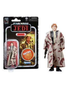 STAR WARS - Han Solo (Endor) - Figurine Retro Colection 10cm Hasbro 1 - Culture-Pop-France