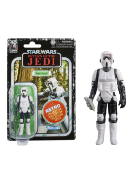 STAR WARS - Biker Scout - Figurine Retro Colection 10cm Hasbro 1 - Culture-Pop-France