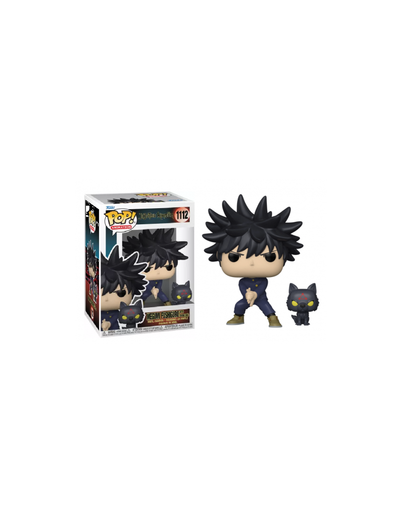 JUJUTSU KAISEN - POP N° 1112 - Megumi w/Dogs Funko 1 - Culture-Pop-France JUJUTSU KAISEN - POP N° 1112 - Megumi w/Dogs Funko 1 - Culture-Pop-France