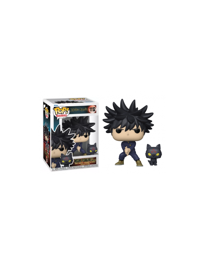 Funko Pop Jujutsu Kaisen Megumi avec chien