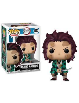 DEMON SLAYER - POP Animation N° 1403 - Tanjiro (Training) Funko 1 - Culture-Pop-France