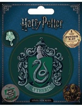 HARRY POTTER - Autocollants en vinyl - Serpentard Pyramid 1 - Culture-Pop-France