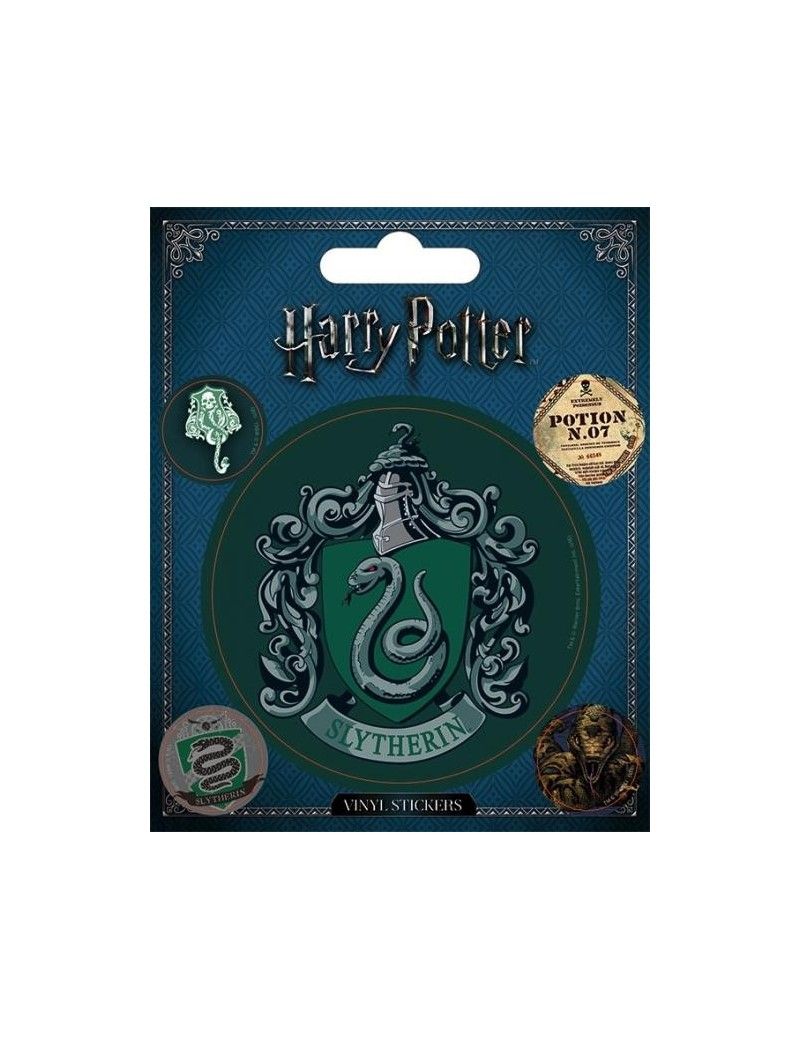 HARRY POTTER - Autocollants en vinyl - Serpentard Pyramid 1 - Culture-Pop-France HARRY POTTER - Autocollants en vinyl - Serpentard Pyramid 1 - Culture-Pop-France
