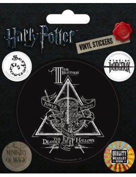 HARRY POTTER - Vinyl Stickers - Symbols Pyramid 1 - Culture-Pop-France