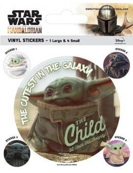 MANDALORIAN - The Child - Stickers en vinyle Pyramid 1 - Culture-Pop-France