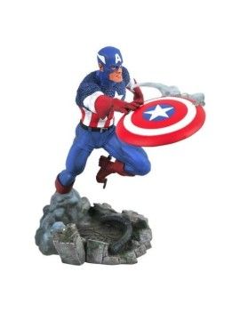 MARVEL - Captain America - Diorama Comic Gallery 25cm Diamond Select 1 - Culture-Pop-France