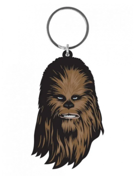 STAR WARS - Porte-Clés Caoutchouc - Chewbacca 6 Cm Pyramid 1 - Culture-Pop-France