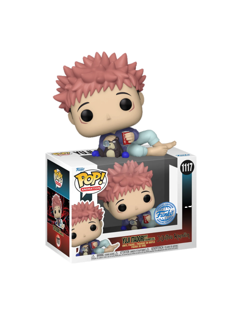 JUJUTSU KAISEN - POP N° 1117 - Yuji Itadori W/Tsukamoto Doll S.E. Funko 1 - Culture-Pop-France JUJUTSU KAISEN - POP N° 1117 - Yuji Itadori W/Tsukamoto Doll S.E. Funko 1 - Culture-Pop-France