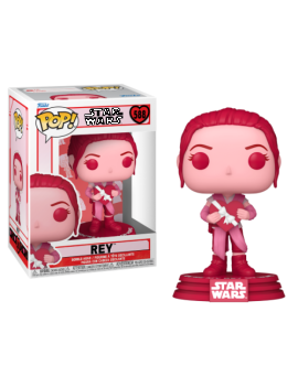 STAR WARS - POP Valentines N° 588 - Rey Funko 1 - Culture-Pop-France