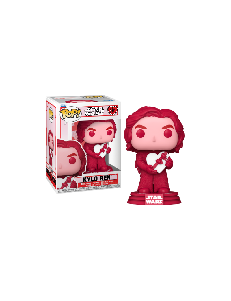 STAR WARS - POP Valentines N° 591 - Kylo Ren Funko 1 - Culture-Pop-France STAR WARS - POP Valentines N° 591 - Kylo Ren Funko 1 - Culture-Pop-France