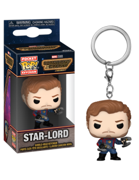 LES GARDIENS DE LA GALAXIE 3 - Pocket Pop Keychains - Star-Lord Funko 1 - Culture-Pop-France