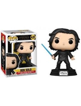 STAR WARS IX - POP N° 431 - Ben Solo w/ Blue Saber Funko 1 - Culture-Pop-France
