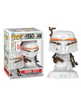 STAR WARS HOLIDAY - POP N° 558 - Boba Fett Funko 1 - Culture-Pop-France
