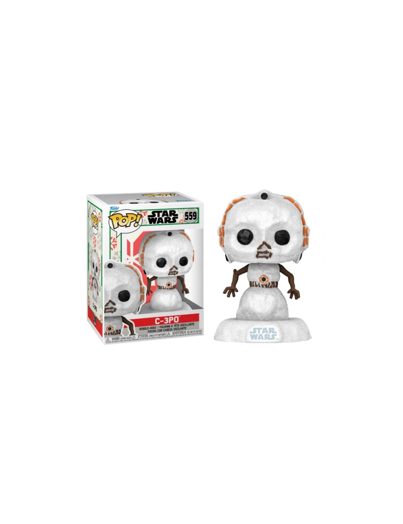 STAR WARS HOLIDAY - POP N° 559 - C-3PO Funko 1 - Culture-Pop-France STAR WARS HOLIDAY - POP N° 559 - C-3PO Funko 1 - Culture-Pop-France