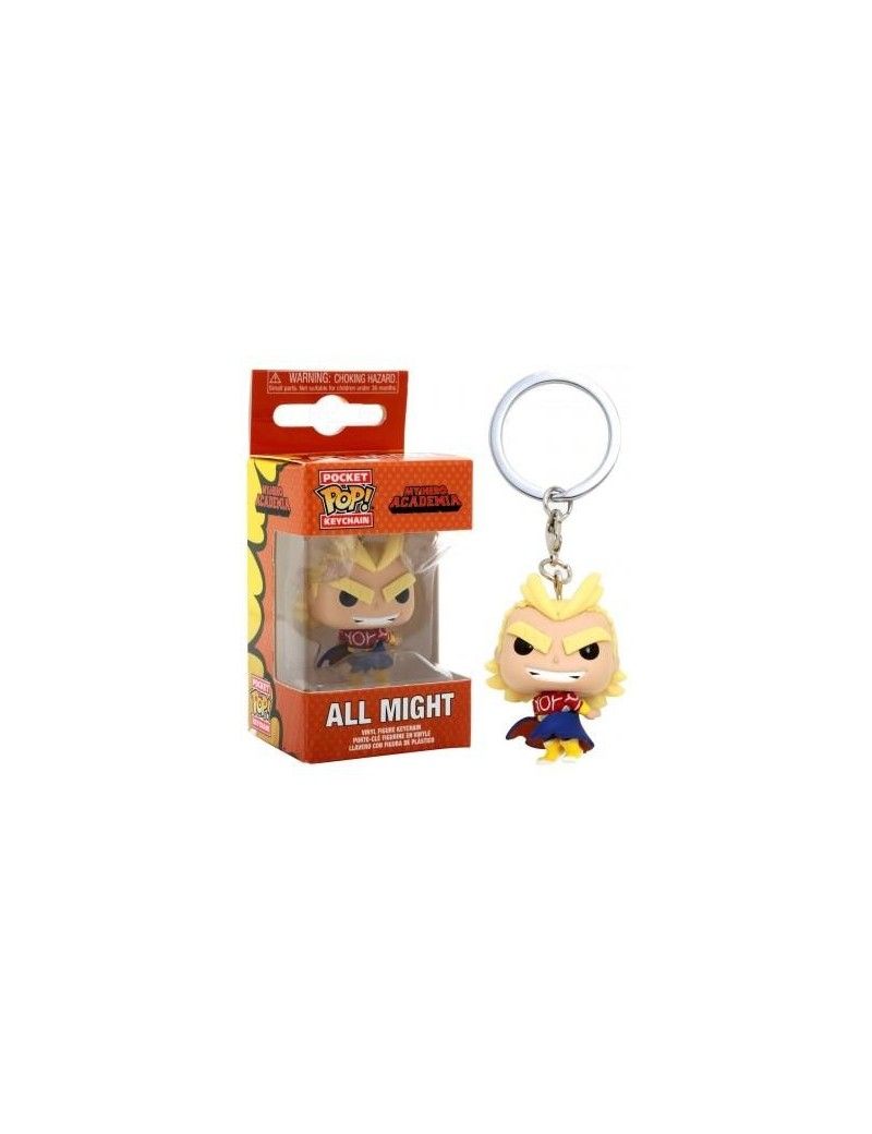 Funko Pop! Keychain Animation: My Hero Academia - All Might (Silver Age)