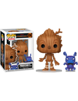 PINOCCHIO NETFLIX - POP Movies N° 1299 - Pinocchio and Cricket Funko 1 - Culture-Pop-France