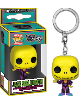 NIGHTMARE BEFORE CHRISTMAS - Pocket Pop Keychains - Blacklight Jack Funko 1 - Culture-Pop-France