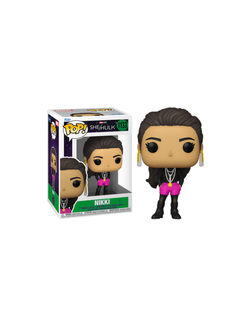 SHE-HULK - POP N° 1133 - Nikki Funko 1 - Culture-Pop-France SHE-HULK - POP N° 1133 - Nikki Funko 1 - Culture-Pop-France