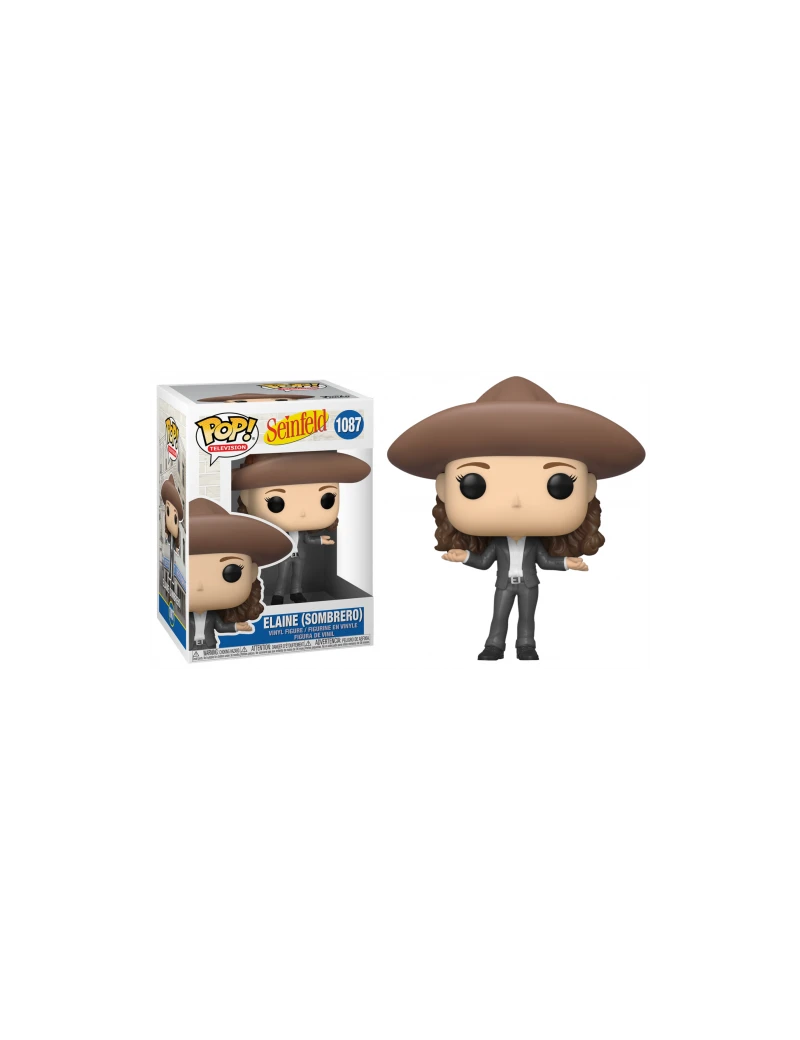 SEINFELD - POP N° 1087 - Elaine in Sombrero Funko 1 - Culture-Pop-France SEINFELD - POP N° 1087 - Elaine in Sombrero Funko 1 - Culture-Pop-France