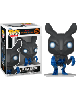 PINOCCHIO NETFLIX - POP Movies N° 1296 - Black Rabbit Funko 1 - Culture-Pop-France