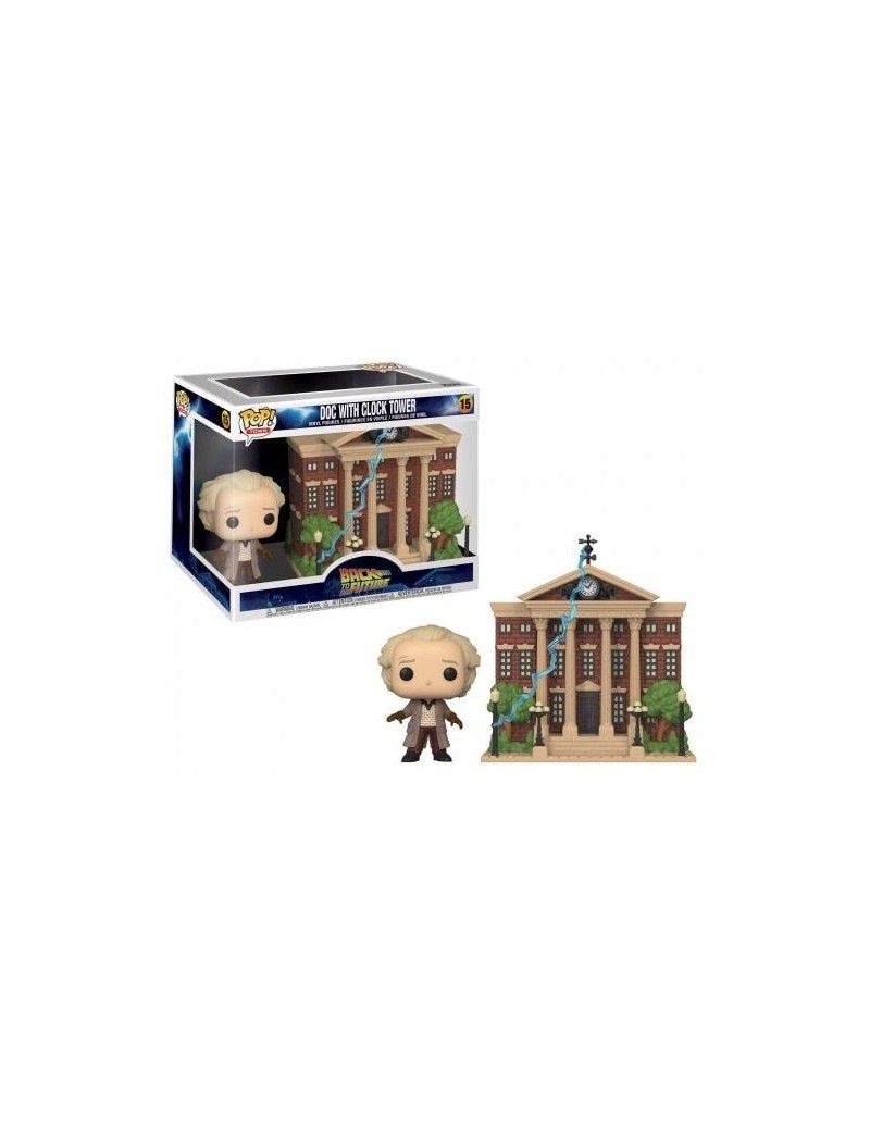 RETOUR VERS LE FUTUR - POP TOWN N° 15 - Doc w/Clock Tower Funko 1 - Culture-Pop-France RETOUR VERS LE FUTUR - POP TOWN N° 15 - Doc w/Clock Tower Funko 1 - Culture-Pop-France