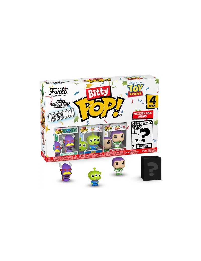 TOY STORY - Bitty Pop 4 Pack 2.5cm - Zurg Funko 1 - Culture-Pop-France TOY STORY - Bitty Pop 4 Pack 2.5cm - Zurg Funko 1 - Culture-Pop-France