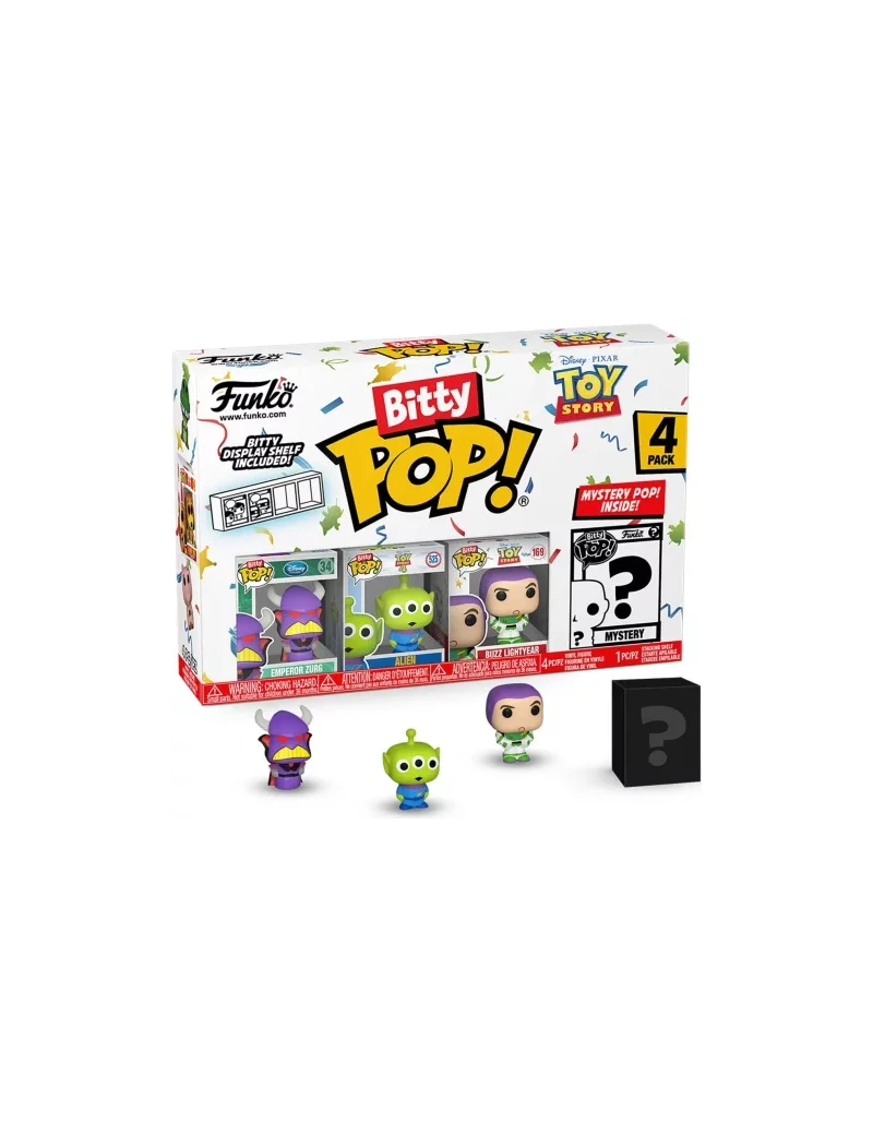 TOY STORY - Bitty Pop 4 Pack 2.5cm - Zurg Funko 1 - Culture-Pop-France TOY STORY - Bitty Pop 4 Pack 2.5cm - Zurg Funko 1 - Culture-Pop-France