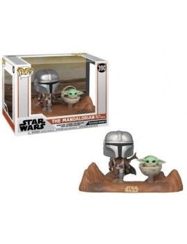 THE MANDALORIAN - POP MOMENT N° 390 - Mandalorian & The Child Funko 1 - Culture-Pop-France
