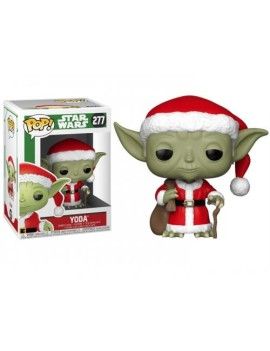 STAR WARS - POP N° 277 - Holiday - Santa Yoda Funko 1 - Culture-Pop-France
