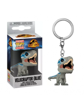 JURASSIC WORLD DOMINION - Pocket Pop Keychains - Blue Funko 1 - Culture-Pop-France