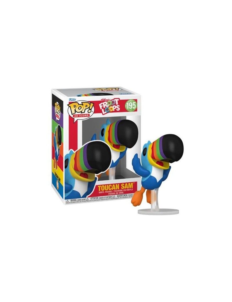 KELLOGGS - POP Ad Icons N° 195 - Toucan Sam Flying Funko 1 - Culture-Pop-France KELLOGGS - POP Ad Icons N° 195 - Toucan Sam Flying Funko 1 - Culture-Pop-France