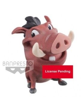 DISNEY - Fluffy Puffy - Lion King - Pumbaa - 7cm Banpresto 1 - Culture-Pop-France