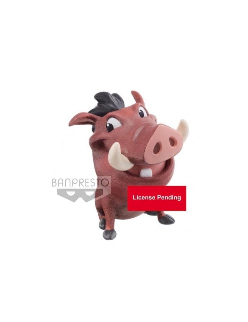 DISNEY - Fluffy Puffy - Lion King - Pumbaa - 7cm Banpresto 1 - Culture-Pop-France DISNEY - Fluffy Puffy - Lion King - Pumbaa - 7cm Banpresto 1 - Culture-Pop-France