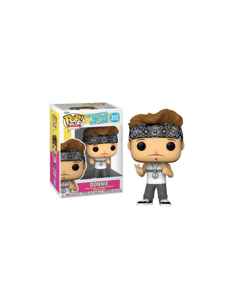 NEW KIDS ON THE BLOCK - POP N° 312 - Donnie Wahlberg Funko 1 - Culture-Pop-France NEW KIDS ON THE BLOCK - POP N° 312 - Donnie Wahlberg Funko 1 - Culture-Pop-France