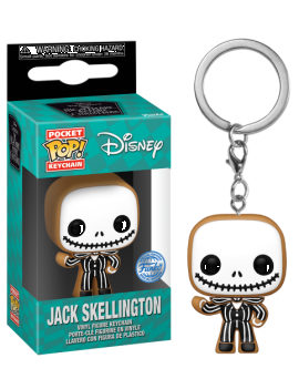 NBX - Pocket Pop Keychains - Jack Skellington Gingerbread Funko 1 - Culture-Pop-France