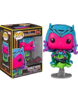 MARVEL - POP N° 986 - Wandavision - Scarlet Witch (Blacklight) SP.EDIT Funko 1 - Culture-Pop-France