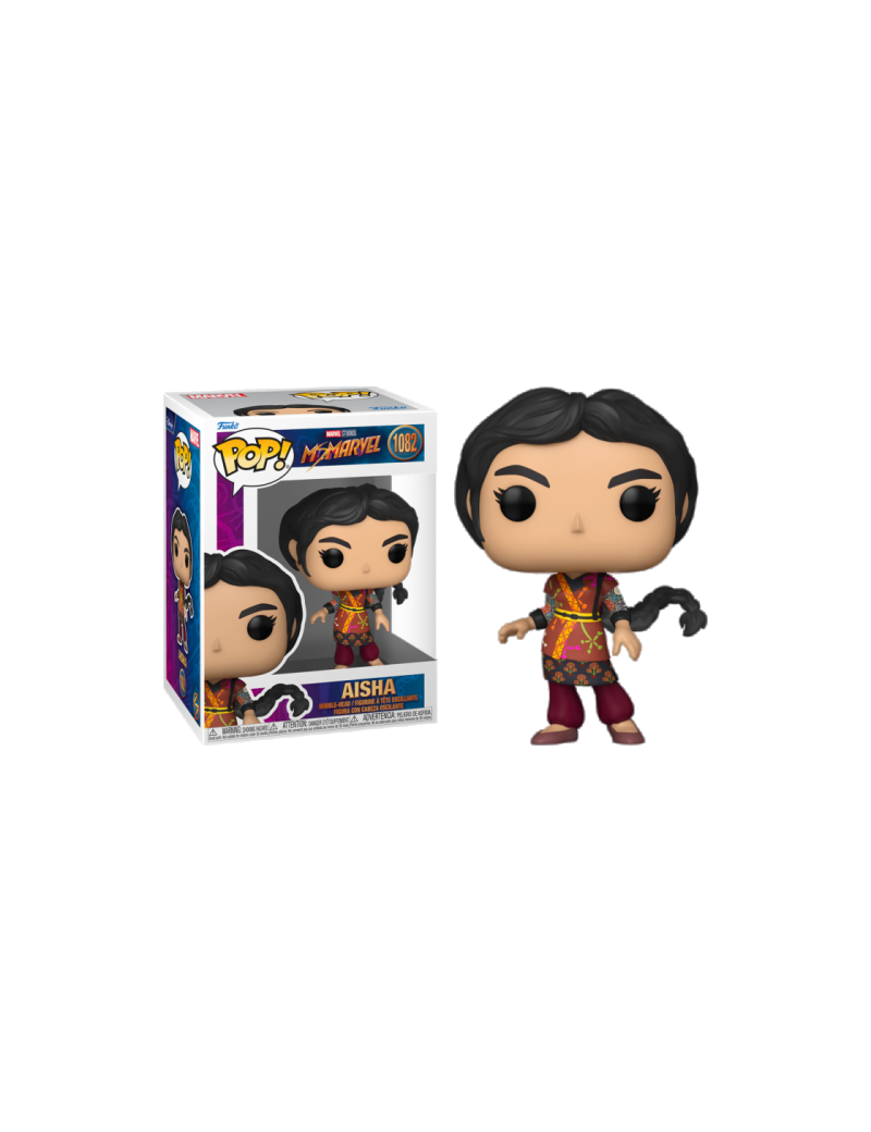 MARVEL - POP N° 1082 - Miss Marvel - Aisha Funko 1 - Culture-Pop-France MARVEL - POP N° 1082 - Miss Marvel - Aisha Funko 1 - Culture-Pop-France