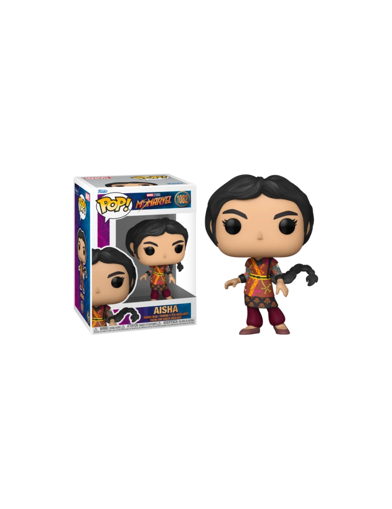 MARVEL - POP N° 1082 - Miss Marvel - Aisha Funko 1 - Culture-Pop-France MARVEL - POP N° 1082 - Miss Marvel - Aisha Funko 1 - Culture-Pop-France