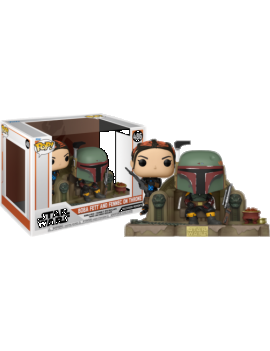 MANDALORIAN - POP MOMENT N° 486 - Boba Fett & Fennec Shand Funko 1 - Culture-Pop-France