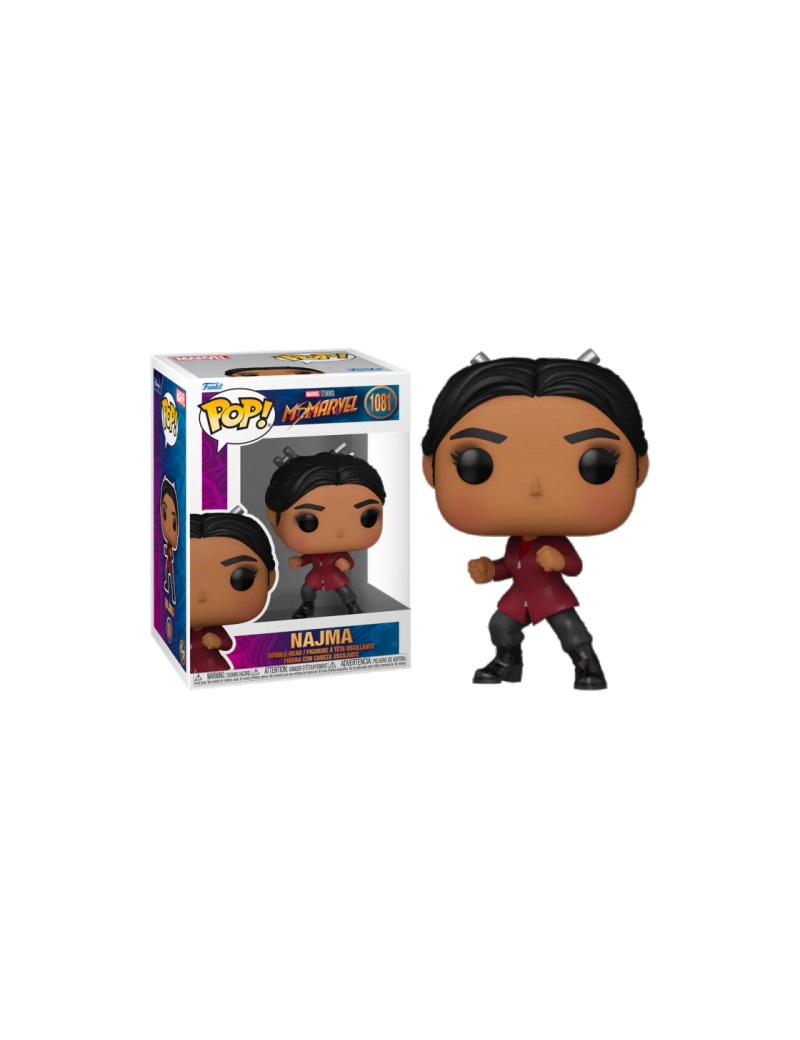 MARVEL - POP N° 1081 - Miss Marvel - Najma Funko 1 - Culture-Pop-France MARVEL - POP N° 1081 - Miss Marvel - Najma Funko 1 - Culture-Pop-France