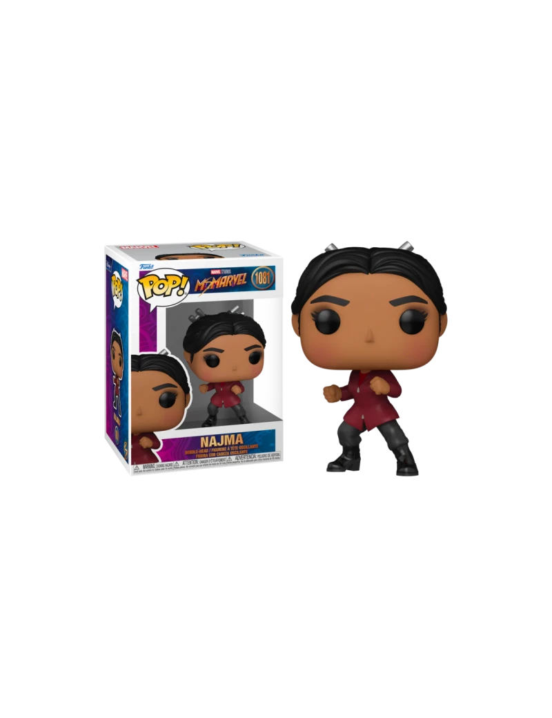 MARVEL - POP N° 1081 - Miss Marvel - Najma Funko 1 - Culture-Pop-France MARVEL - POP N° 1081 - Miss Marvel - Najma Funko 1 - Culture-Pop-France