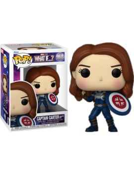 MARVEL WHAT IF - POP N° 968 - Captain Carter (Stealth) Funko 1 - Culture-Pop-France