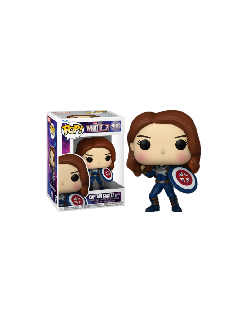 MARVEL WHAT IF - POP N° 968 - Captain Carter (Stealth) Funko 1 - Culture-Pop-France MARVEL WHAT IF - POP N° 968 - Captain Carter (Stealth) Funko 1 - Culture-Pop-France