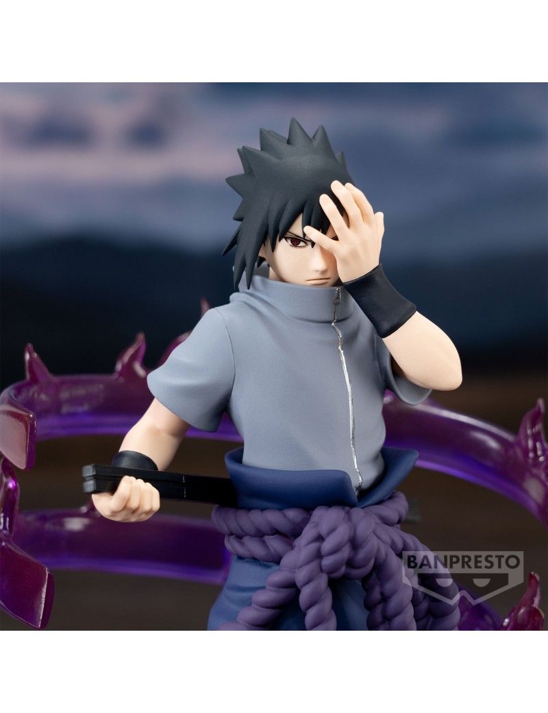 Estátua Banpresto Naruto Effectreme - Sasuke Uchiha