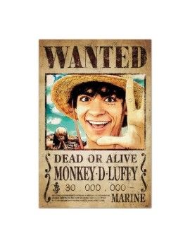 ONE PIECE NETFLIX - Wanted Luffy - Poster 61 x 91cm 1 - Culture-Pop-France
